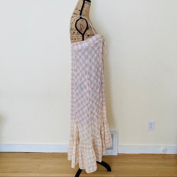 Free People Plaid City Maxi Dress - Picture 9 of 14
